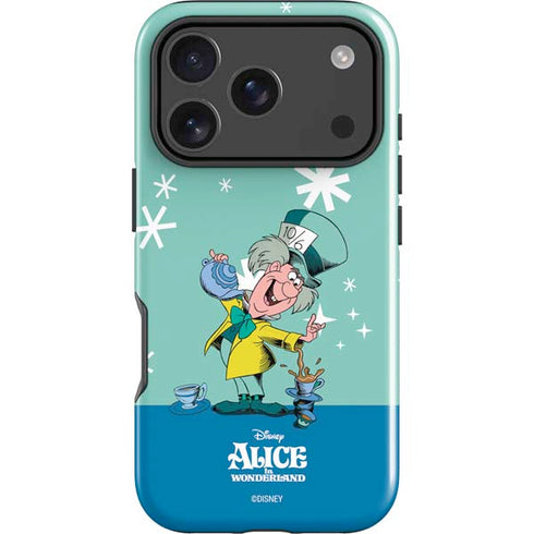 Disney Alice in Wonderland Mad Hatter Tea Party iPhone 18 Pro Impact Case