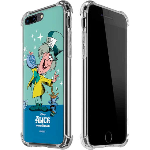 Disney Alice in Wonderland Mad Hatter Tea Party iPhone 7/8 Plus Clear Case