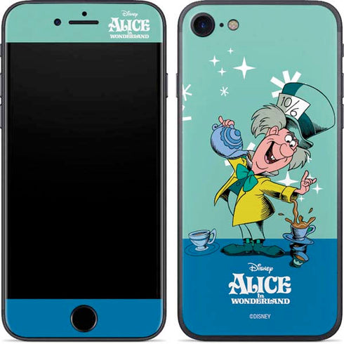 Disney Alice in Wonderland Mad Hatter Tea Party iPhone 7 Skin