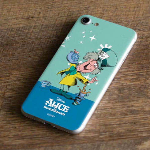 Disney Alice in Wonderland Mad Hatter Tea Party iPhone 8 Skin
