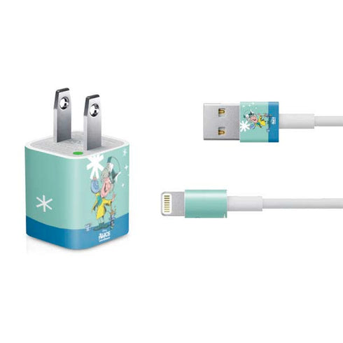 Disney Alice in Wonderland Mad Hatter Tea Party iPhone Charger (5W USB) Skin