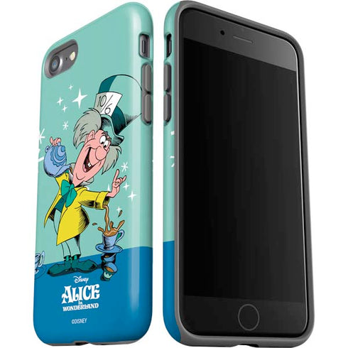 Disney Alice in Wonderland Mad Hatter Tea Party iPhone SE (2nd & 3rd Gen) Pro Case