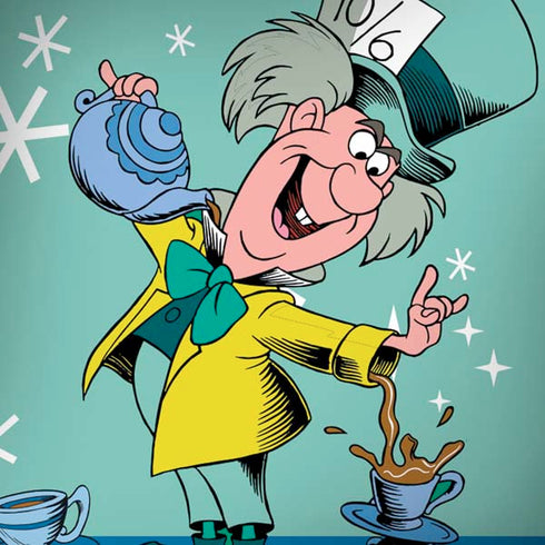 Disney Alice in Wonderland Mad Hatter Tea Party iPhone X Skin