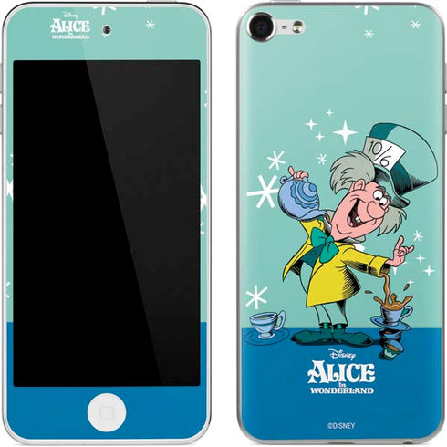 Disney Alice in Wonderland Mad Hatter Tea Party Apple iPod Skin