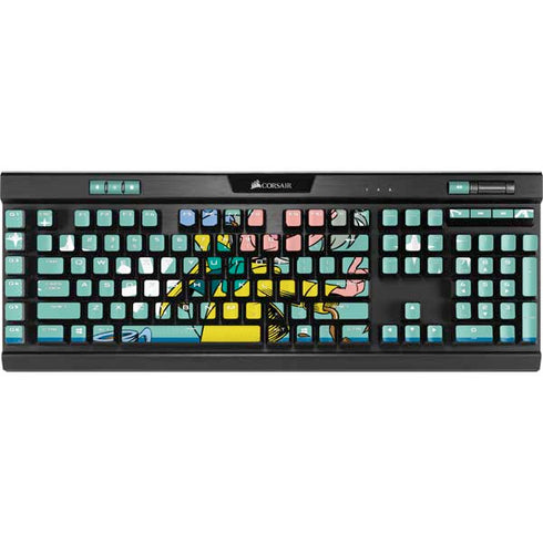 Disney Alice in Wonderland Mad Hatter Tea Party K95 RGB PLATINUM Mechanical Gaming Keyboard Skin