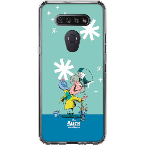 Disney Alice in Wonderland Mad Hatter Tea Party LG K51/Q51 Clear Case
