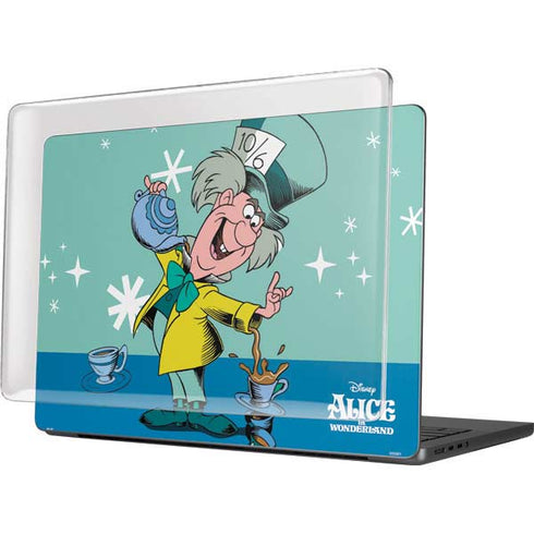 Disney Alice in Wonderland Mad Hatter Tea Party MacBook Pro 14in (2021-24) Case plus Skin