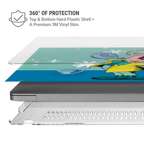 Disney Alice in Wonderland Mad Hatter Tea Party MacBook Pro 14in (2021-24) Case plus Skin