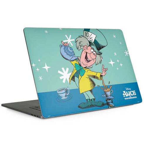 Disney Alice in Wonderland Mad Hatter Tea Party Apple MacBook Pro 15-inch Skin