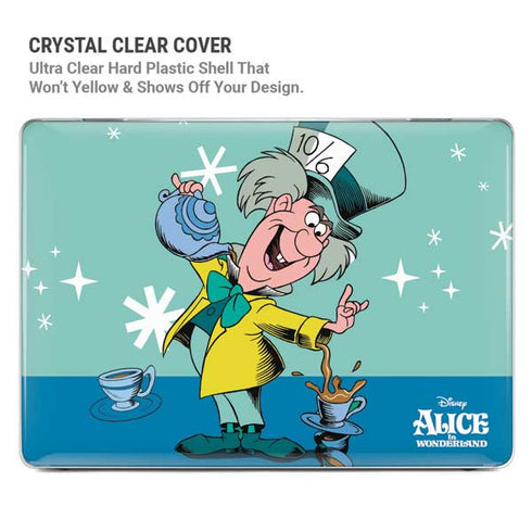 Disney Alice in Wonderland Mad Hatter Tea Party MacBook Pro 15in (2016-19) Case plus Skin