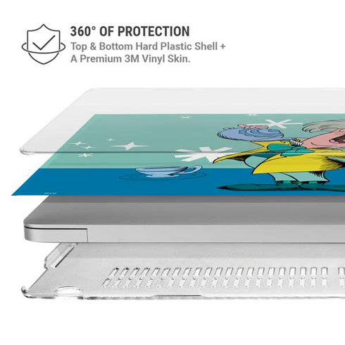 Disney Alice in Wonderland Mad Hatter Tea Party MacBook Pro 15in (2016-19) Case plus Skin