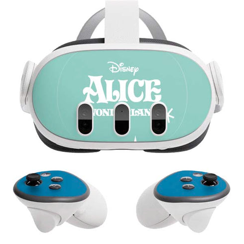 Disney Alice in Wonderland Mad Hatter Tea Party Meta Quest 3 Skin