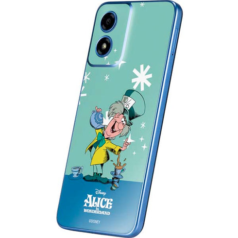 Disney Alice in Wonderland Mad Hatter Tea Party Moto G Play 4G (2024) Skin