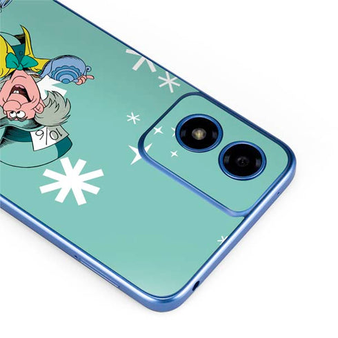 Disney Alice in Wonderland Mad Hatter Tea Party Moto G Play 4G (2024) Skin
