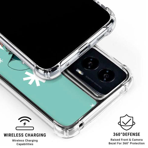 Disney Alice in Wonderland Mad Hatter Tea Party Moto G Power 5G (2024) Clear Case