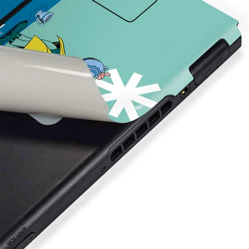 Disney Alice in Wonderland Mad Hatter Tea Party Nintendo Switch Bundle Skin