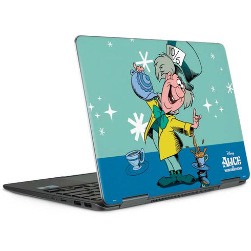Disney Alice in Wonderland Mad Hatter Tea Party Notebook 9 Pro 13in (2017) Skin