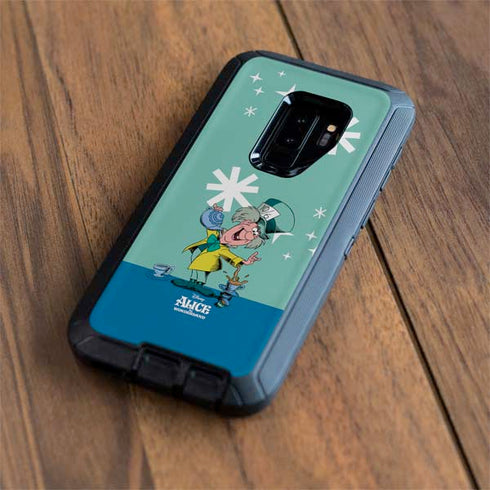 Disney Alice in Wonderland Mad Hatter Tea Party Otterbox Defender Galaxy Skin