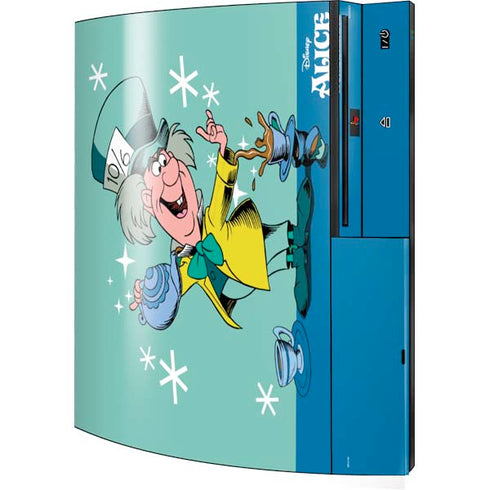 Disney Alice in Wonderland Mad Hatter Tea Party Playstation 3 & PS3 Skin