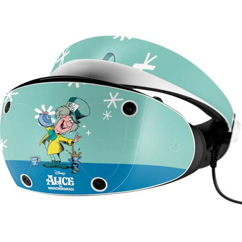 Disney Alice in Wonderland Mad Hatter Tea Party PlayStation VR2 Skin