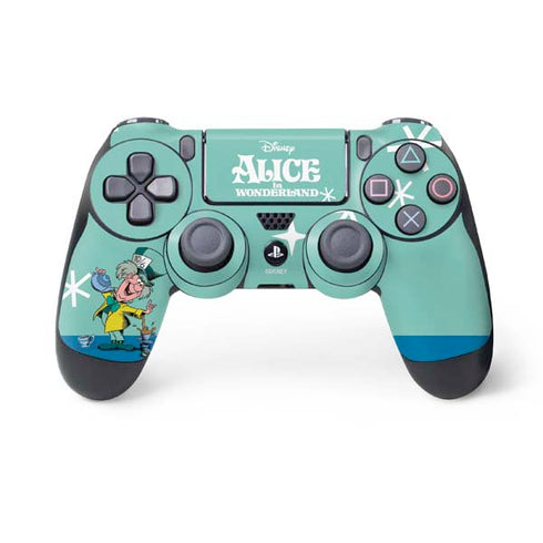 Disney Alice in Wonderland Mad Hatter Tea Party PS4 Controller Skin