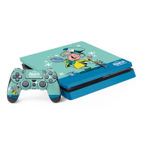 Disney Alice in Wonderland Mad Hatter Tea Party PlayStation PS4 Skins