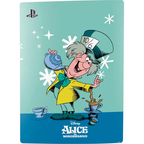 Disney Alice in Wonderland Mad Hatter Tea Party PS5 Bundle Skin