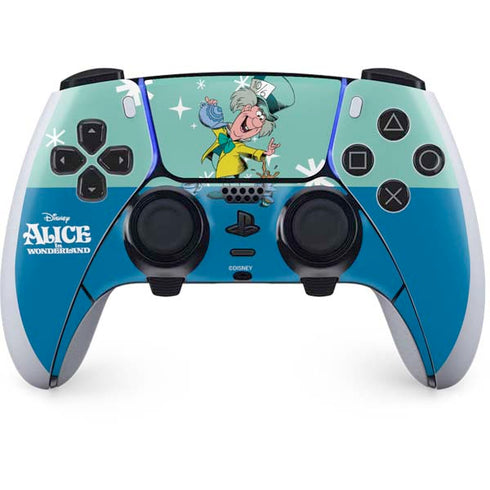 Disney Alice in Wonderland Mad Hatter Tea Party PlayStation PS5 Skins