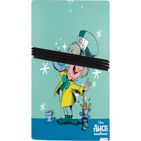 Disney Alice in Wonderland Mad Hatter Tea Party PS5 Pro Bundle Skin