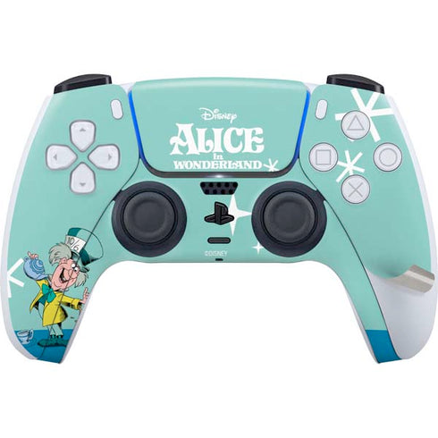 Disney Alice in Wonderland Mad Hatter Tea Party PS5 Pro Disk Bundle Skin