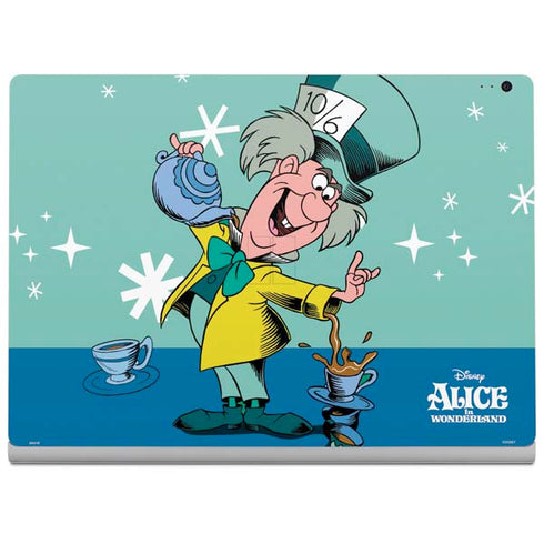 Disney Alice in Wonderland Mad Hatter Tea Party Surface Book 2 13.5in Skin
