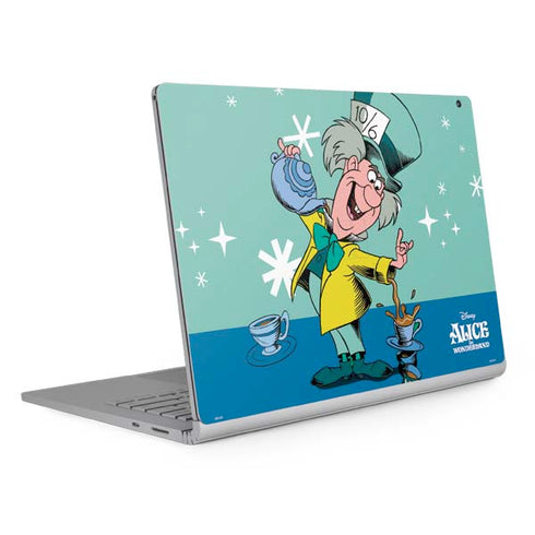 Disney Alice in Wonderland Mad Hatter Tea Party Surface Book 2 15in Skin