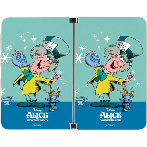 Disney Alice in Wonderland Mad Hatter Tea Party Surface Duo Skin