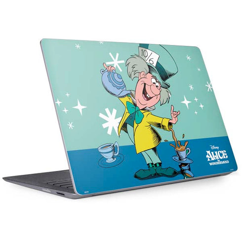 Disney Alice in Wonderland Mad Hatter Tea Party Surface Laptop 2 Skin