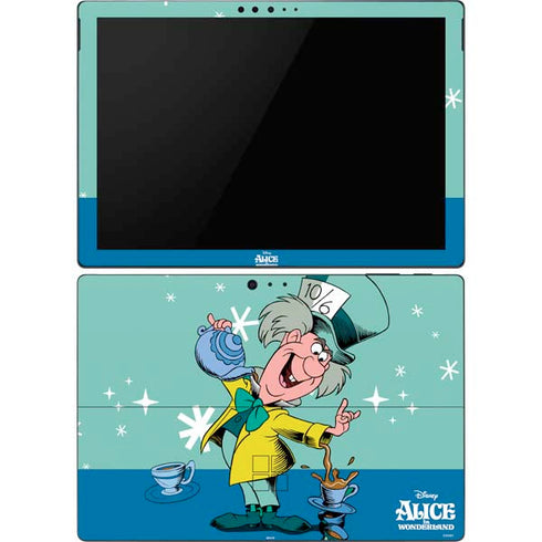 Disney Alice in Wonderland Mad Hatter Tea Party Surface Pro 6 Skin