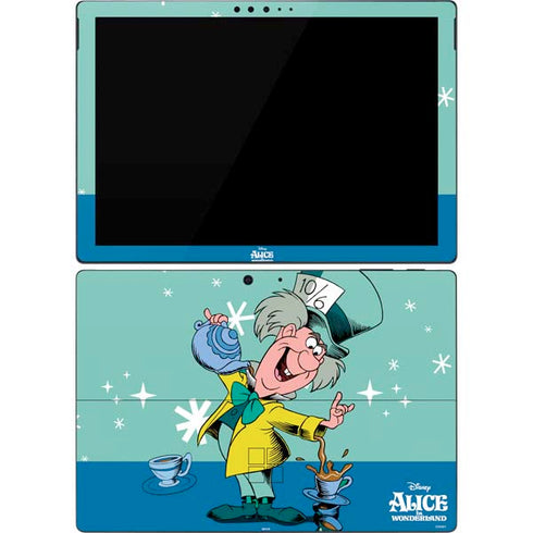 Disney Alice in Wonderland Mad Hatter Tea Party Surface Pro 7 Skin
