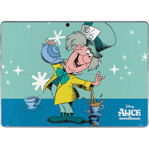 Disney Alice in Wonderland Mad Hatter Tea Party Surface Pro 9 Skin