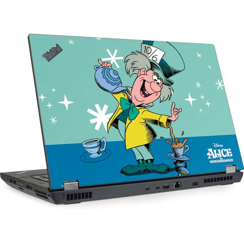 Disney Alice in Wonderland Mad Hatter Tea Party Lenovo ThinkPad Skin