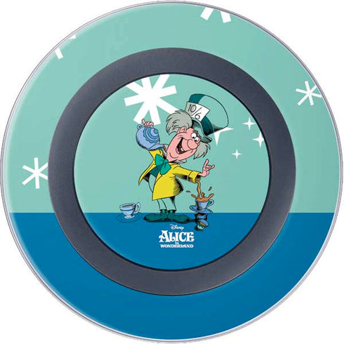 Disney Alice in Wonderland Mad Hatter Tea Party Wireless Charger Skin