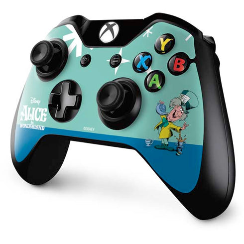 Disney Alice in Wonderland Mad Hatter Tea Party Xbox One Controller Skin