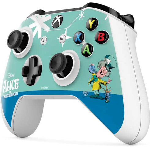 Disney Alice in Wonderland Mad Hatter Tea Party Xbox One S Controller Skin