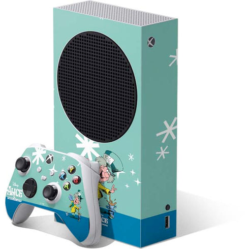 Disney Alice in Wonderland Mad Hatter Tea Party Xbox Series S Bundle Skin