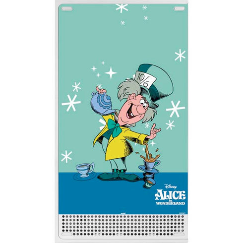 Disney Alice in Wonderland Mad Hatter Tea Party Xbox Series S Console Skin