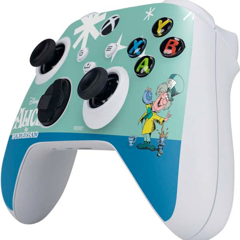 Disney Alice in Wonderland Mad Hatter Tea Party Xbox Series S Controller Skin