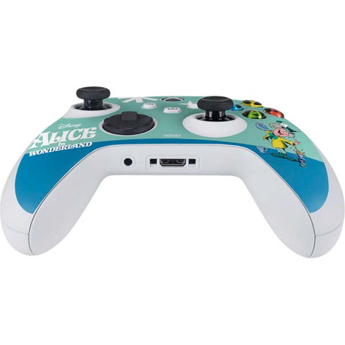 Disney Alice in Wonderland Mad Hatter Tea Party Xbox Series S Controller Skin
