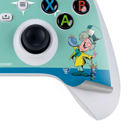 Disney Alice in Wonderland Mad Hatter Tea Party Xbox Series S Controller Skin