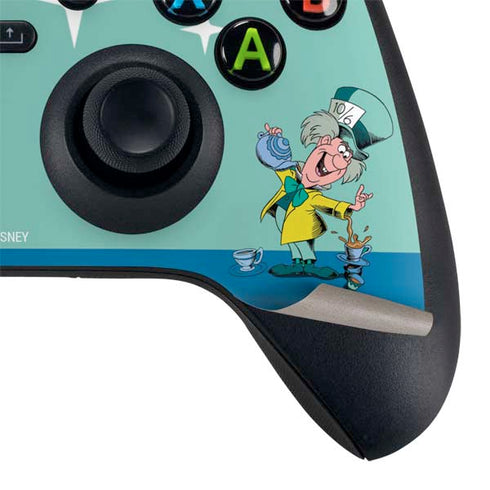 Disney Alice in Wonderland Mad Hatter Tea Party Xbox Series X Controller Skin