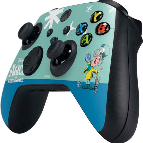 Disney Alice in Wonderland Mad Hatter Tea Party Xbox Series X Controller Skin