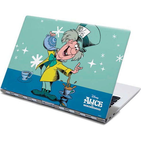Disney Alice in Wonderland Mad Hatter Tea Party Yoga 910 2-in-1 14in Touch-Screen Skin