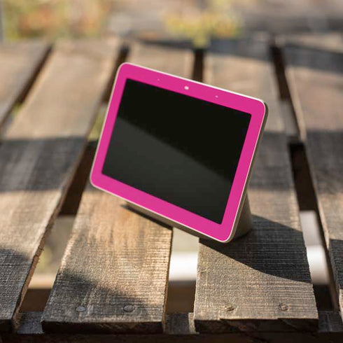 Magenta Google Home Hub Skin